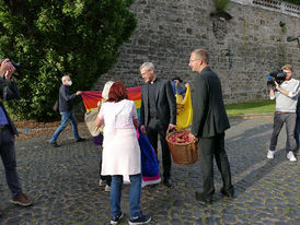 Maria 2.0: Demonstration in Fulda (Foto: Karl-Franz Thiede)